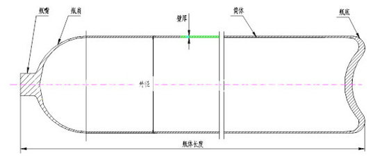 주문 가스 실린더를 위한 걷기 빔 경화 및 온화 오븐 온라인 제조