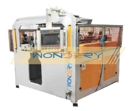 주문 Wondery Servo Aluminum Radiator Crimping Machine 1050mm Core Height 온라인 제조