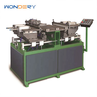 주문 Semi-Automatic Aluminum Radiator Core Assembly Machine 500kg PLC Control 온라인 제조