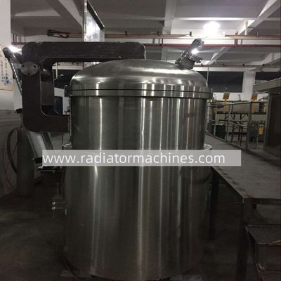 주문 노를 녹이는 LPG 가스 350 kg/H 알루미늄 지스러기 금속 온라인 제조