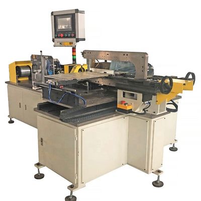 주문 Full Automatic Radiator Core Wire Tying Machine with 4 Servo Motors 0.7Mpa Air Source Pressure and 300-850mm Core Length 온라인 제조