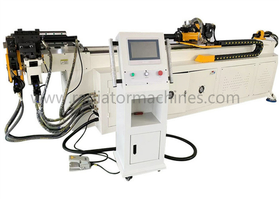 높은 부하 질량 완전 자동 파이프 굽기 기계 DW50CNC-2A1S 직사각형 및 둥근 파이프