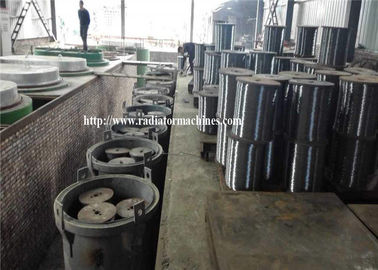 철강선 코일을 위한 45KW PID 통제 전기열 치료 어닐링 로