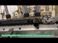 자동차 라디에이터 플라스틱 탱크 클린칭 크림핑 기계