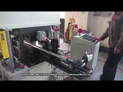 자동 응축기 헤더 파이프 펀칭 머신 (단일 파이프)