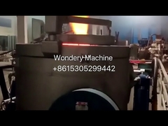 가스 연소 구리 금속 스크랩 잉곳 도가니 용해로