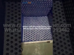 진공 침착 기계에 포러스 부품이 어떻게 충전되는지